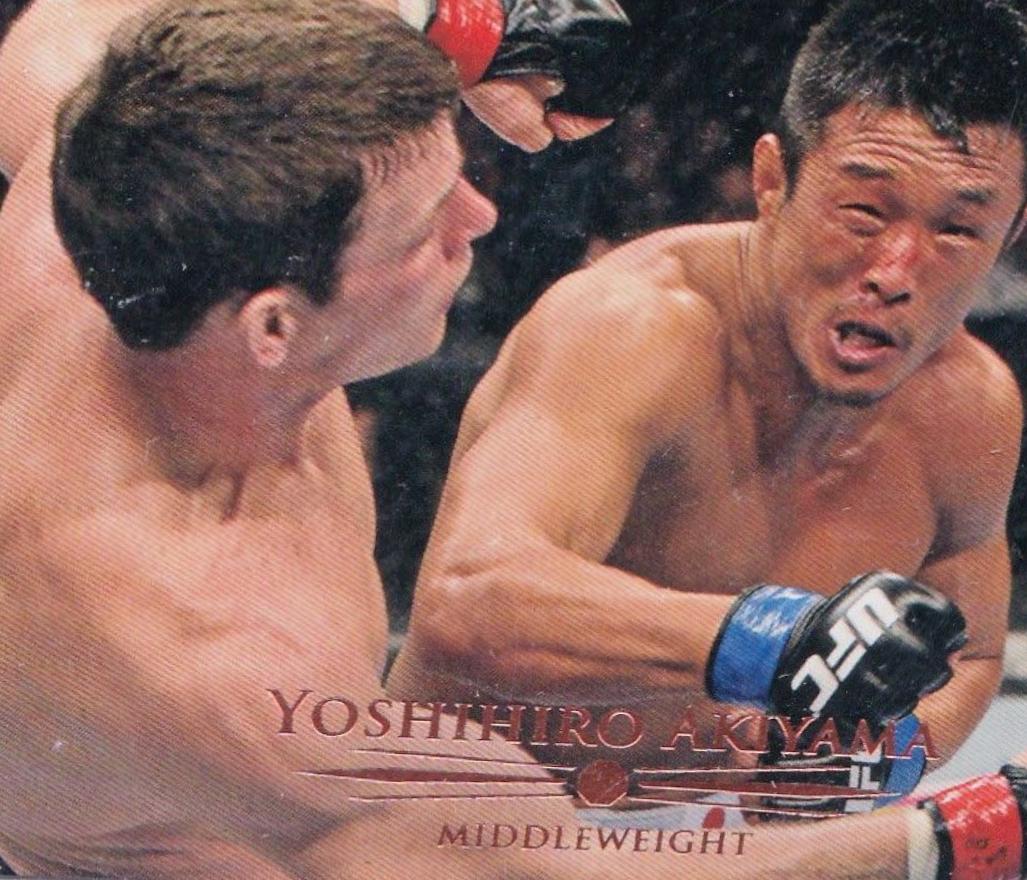 Yoshihiro Akiyama 2011 Topps UFC Title Shot Base #79 Bronze