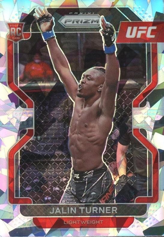 Jalin Turner 2022 Panini Prizm UFC Base #164 Ice