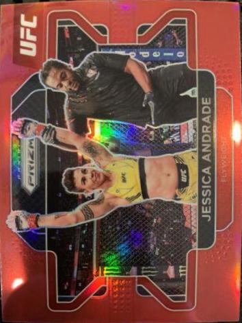 Jessica Andrade 2022 Panini Prizm UFC Base #63 Red