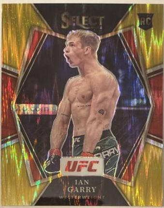 Ian Machado Garry 2022 Panini Select UFC Octagonside #250 Gold Flash