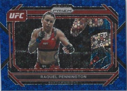 Raquel Pennington 2023 Panini Prizm Under Card UFC Base #11 Blue
