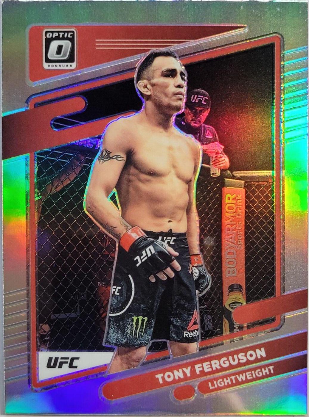 Tony Ferguson 2022 Panini Donruss Optic UFC Base #49 Holo