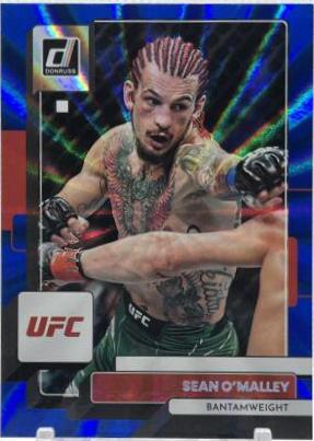 Sean O'Malley 2023 Panini Donruss UFC Base #59 Blue Laser