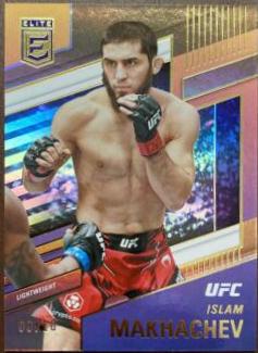 Islam Makhachev 2022 Panini Chronicles UFC Base Elite #259 Gold