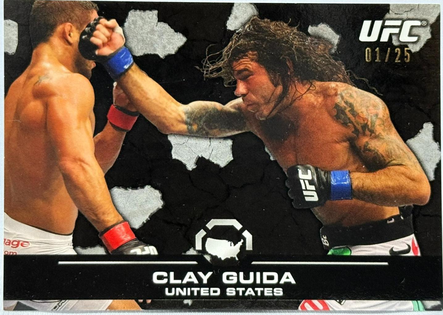 Clay Guida 2013 Topps UFC Bloodlines Base #29 Black