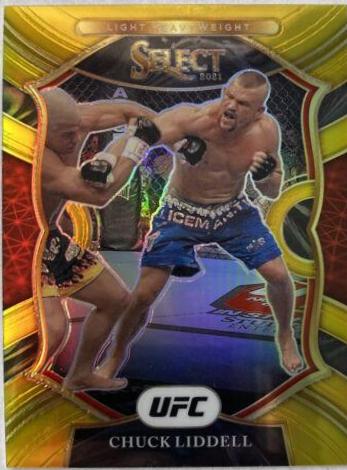 Chuck Liddell 2021 Panini Select UFC Concourse #88 Gold