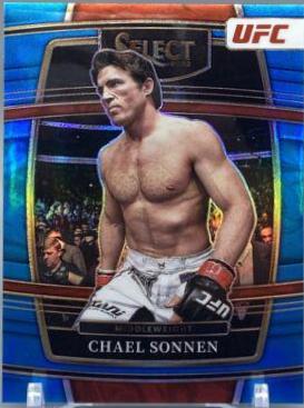 Chael Sonnen 2022 Panini Select UFC Concourse #62 Light Blue