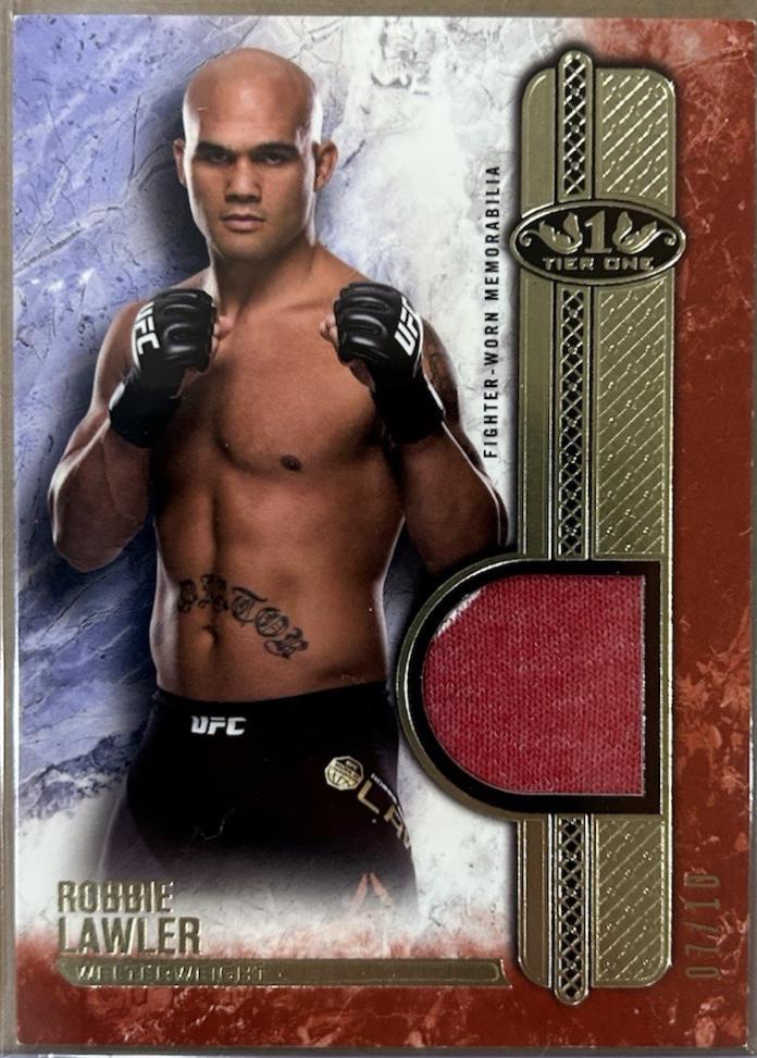 Robbie Lawler 2017 Topps UFC Knockout Tier One Relics #T1R-RL Red