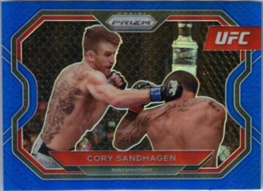 Cory Sandhagen 2021 Panini Prizm UFC Base #126 Blue