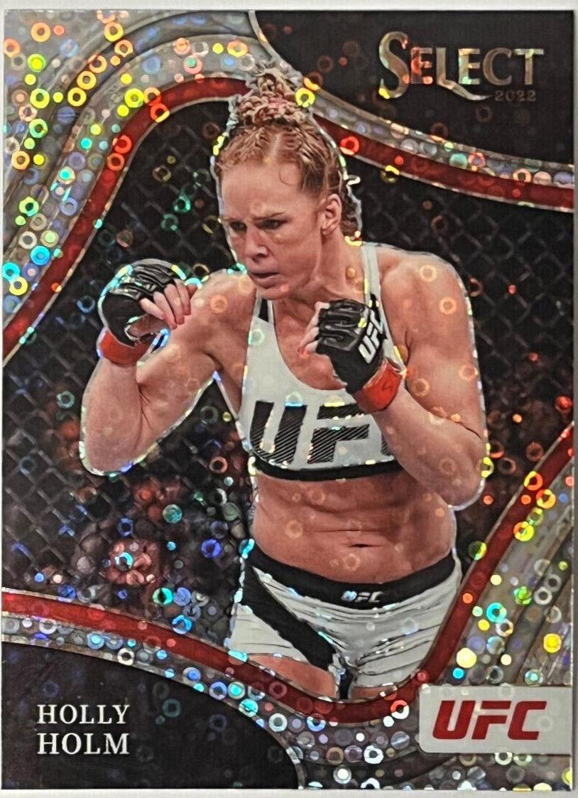 Holly Holm 2022 Panini Select UFC Octagonside #213 Silver