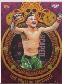 Luis Ronaldo Rodriguez 2024 Topps Noche UFC Base #16 Pink