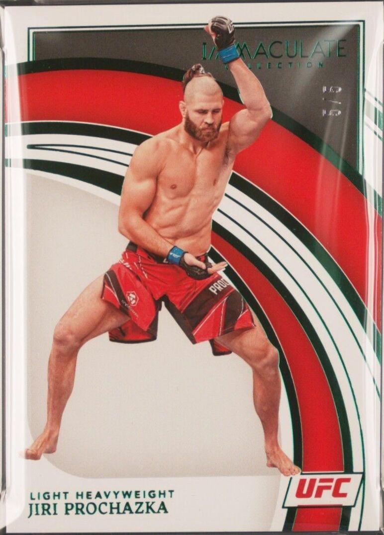 Jiri Prochazka 2022 Panini Immaculate UFC Base #90 Green