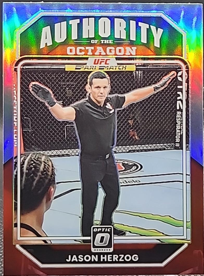 Jason Herzog 2023 Panini Donruss Optic UFC Base #150 Holo