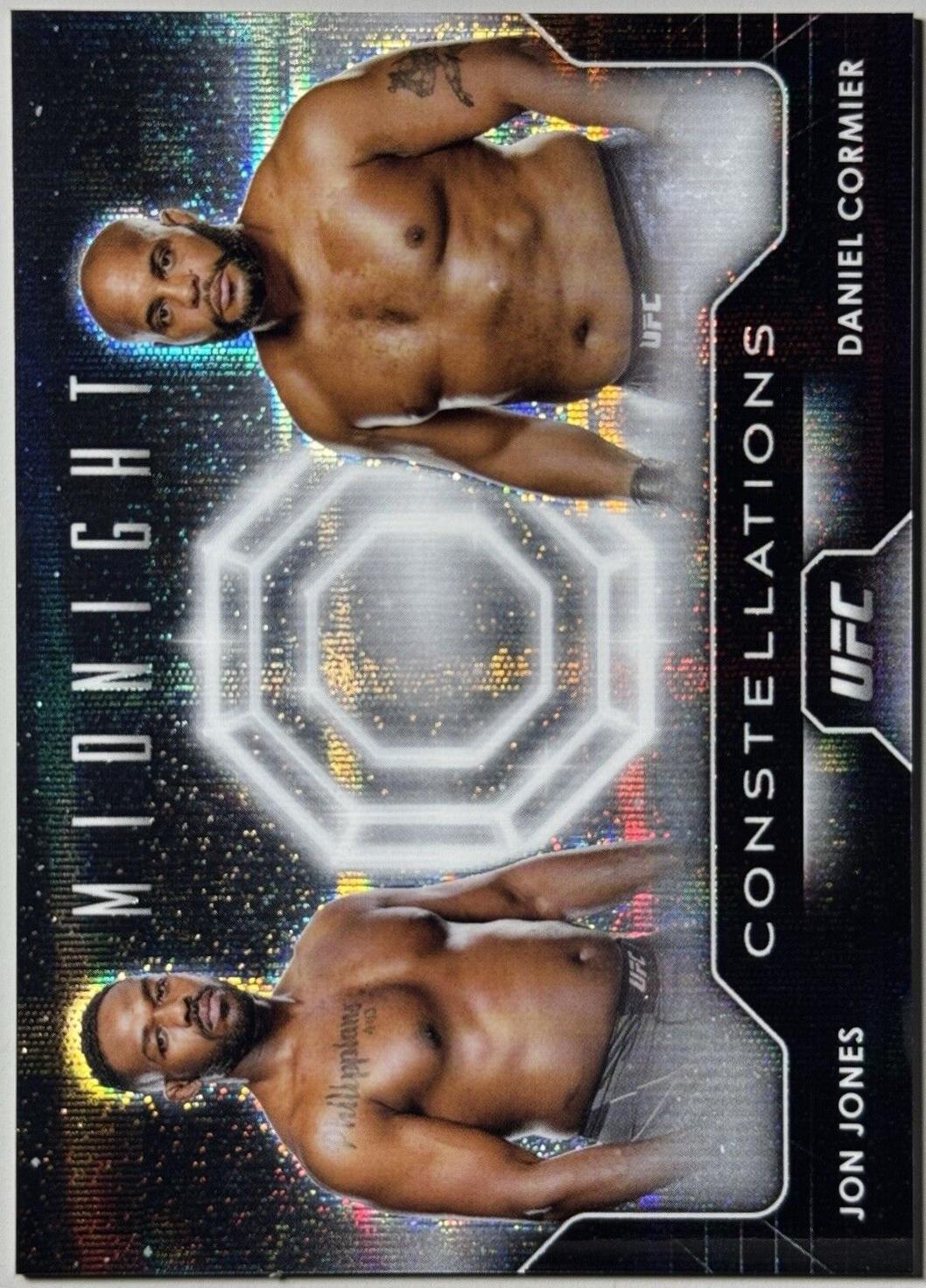Jon Jones / Daniel Cormier 2024 Topps Midnight UFC Constellations #CO-10 Moon Beam