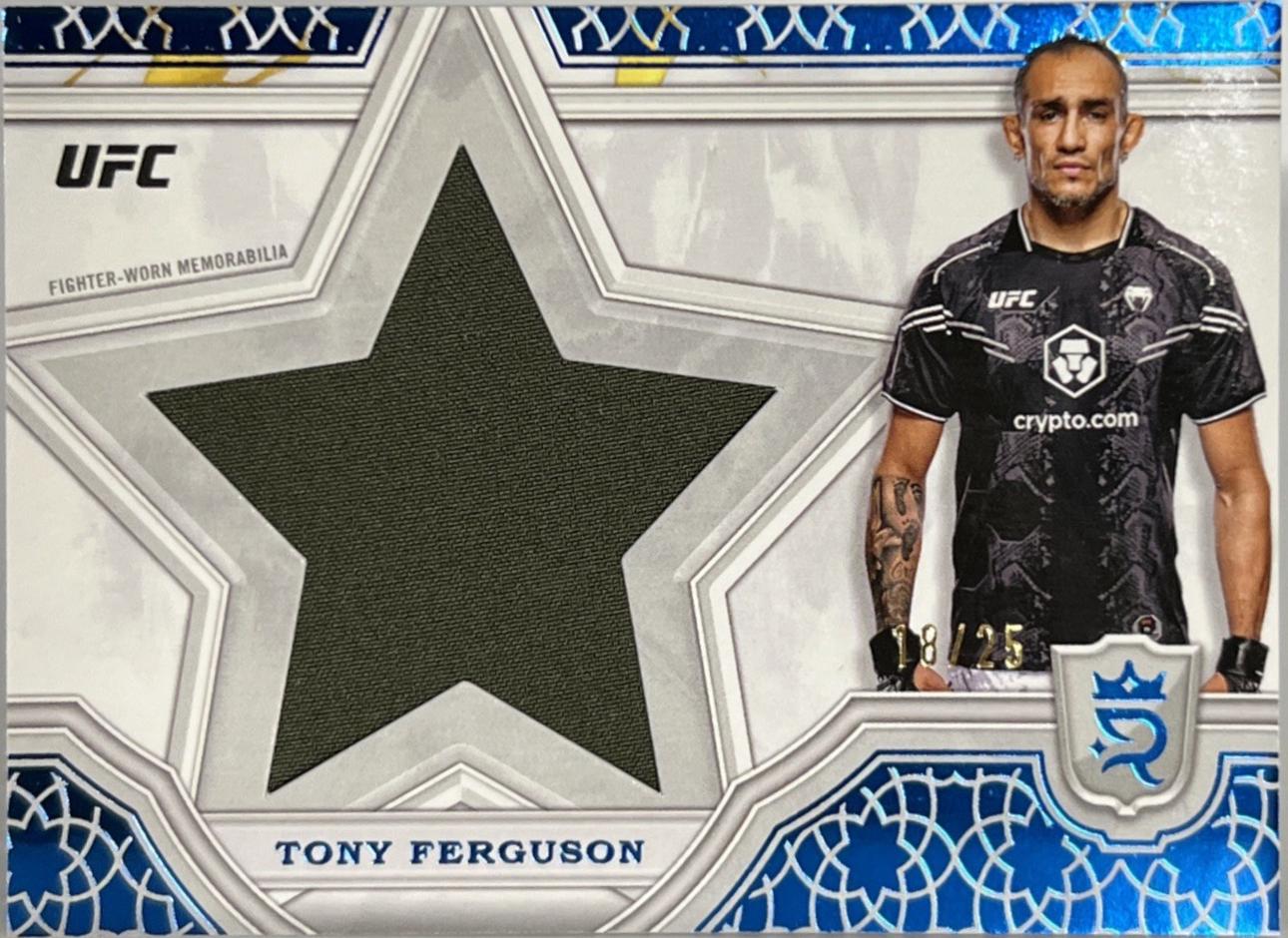 Tony Ferguson 2024 Topps Royalty UFC Star Relics #SRR-35 Blue