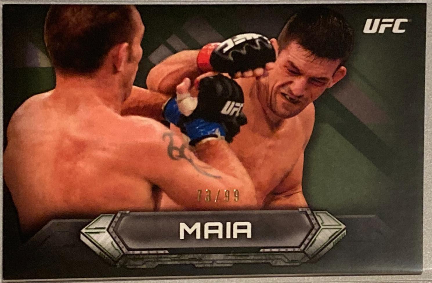 Demian Maia 2014 Topps UFC Knockout Base #90 Green
