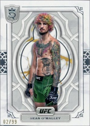 Sean O'Malley 2024 Topps Royalty UFC Base #100 Gold