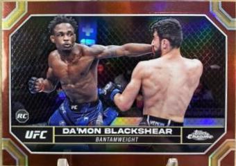 Da'Mon Blackshear 2024 Topps Chrome UFC Base #21 Magenta Refractor
