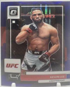 Kevin Lee 2023 Panini Donruss Optic UFC Base #19 Blue