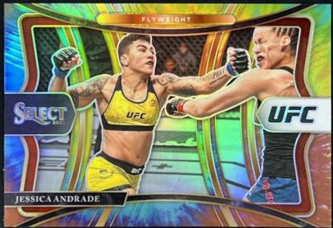 Jessica Andrade 2021 Panini Select UFC Premier Level #147 Tie Dye