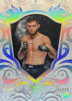 Nurullo Aliev 2025 Topps Royalty UFC Base #19 Platinum