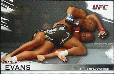 Rashad Evans 2010 Topps UFC Knockout Base #21 Silver