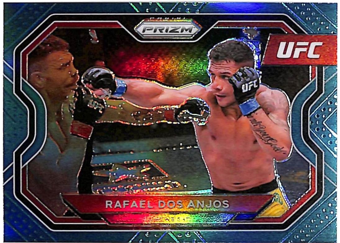 Rafael Dos Anjos 2021 Panini Prizm UFC Base #165 Teal
