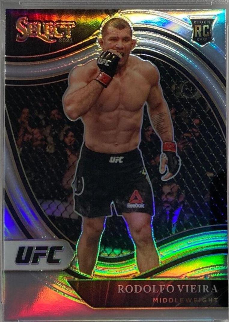 Rodolfo Vieira 2021 Panini Select UFC Octagonside #272 Silver