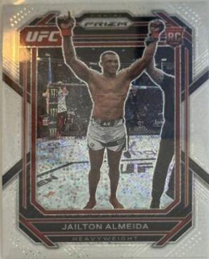 Jailton Almeida 2023 Panini Prizm UFC Base #197 White Sparkle