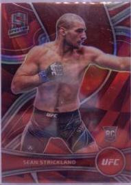 Sean Strickland 2022 Panini Chronicles UFC Base Spectra #396 Bronze