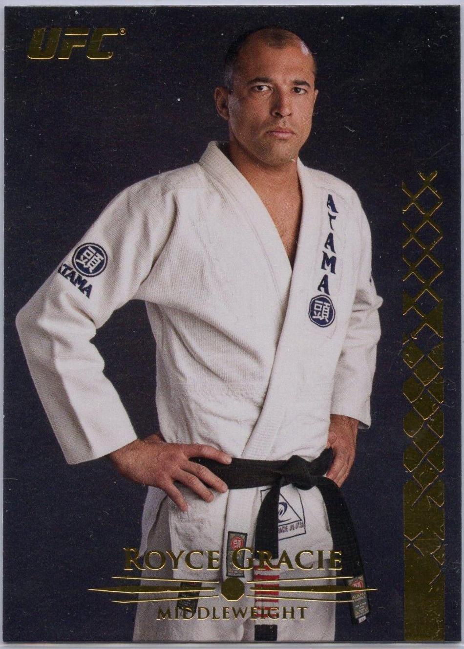 Royce Gracie 2011 Topps UFC Title Shot Base #1 Gold
