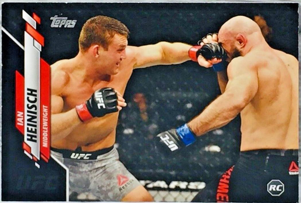 Ian Heinisch 2020 Topps UFC Base #92 Black