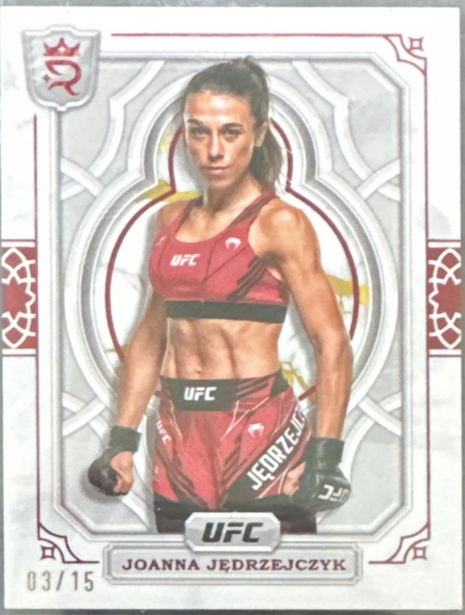 Joanna Jędrzejczyk 2024 Topps Royalty UFC Base #35 Red