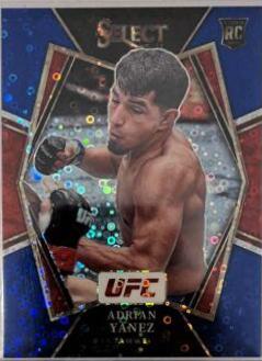 Adrian Yanez 2022 Panini Select UFC Premier Level #155 Blue Disco