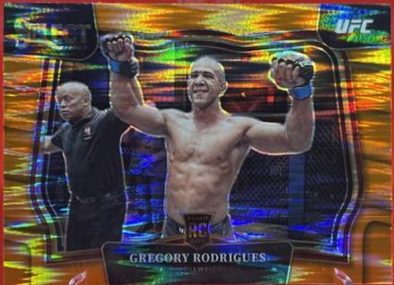 Gregory Rodrigues 2023 Panini Select UFC Octagonside #230 Orange