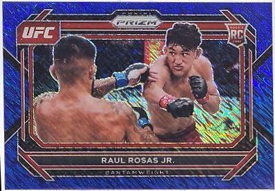 Raul Rosas 2023 Panini Prizm UFC Base #8 Blue Shimmer