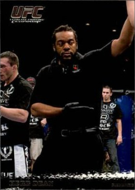 Herb Dean 2009 Topps UFC Round 1 Base #91 Red