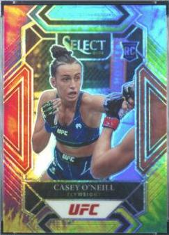 Casey O'Neill 2022 Panini Select UFC Mezzanine #311 Green