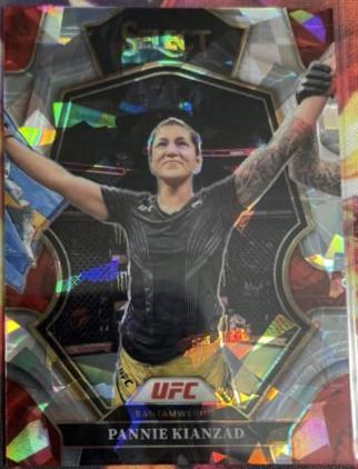 Pannie Kianzad 2023 Panini Select UFC Premier Level #119 Cracked Ice