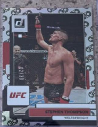 Stephen Thompson 2023 Panini Donruss UFC Base #139 30th Anniversary