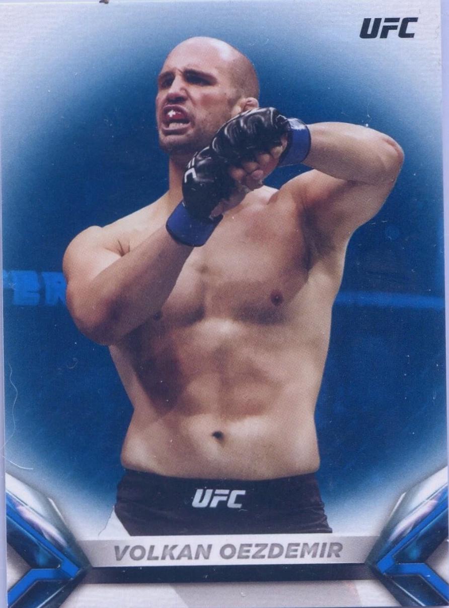 Volkan Oezdemir 2018 Topps UFC Knockout Base #87 Blue