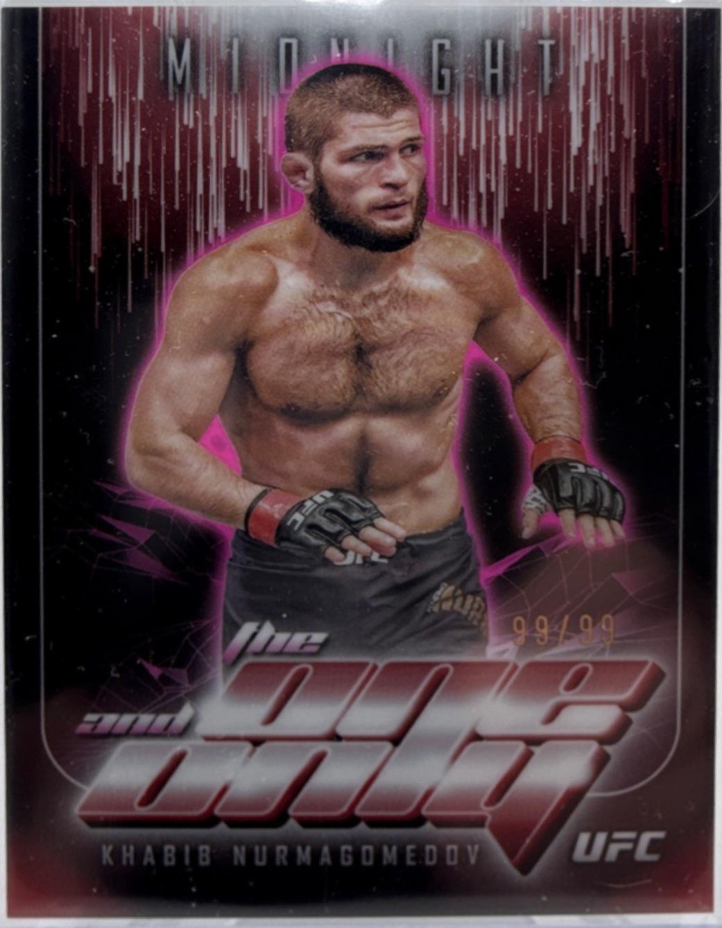 Khabib Nurmagomedov 2024 Topps Midnight UFC The One and Only #TO-11 Twilight