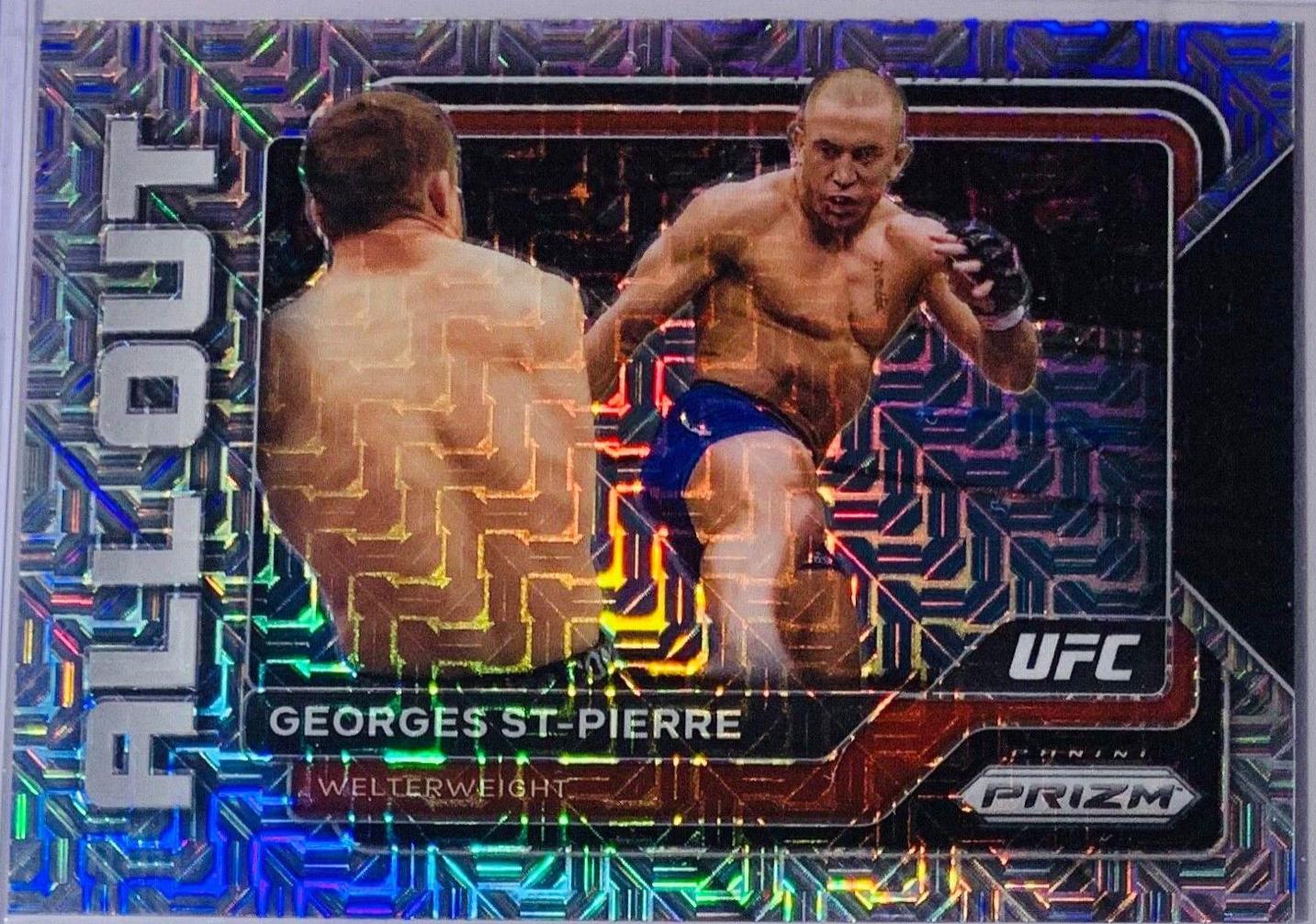 Georges St-Pierre 2023 Panini Prizm UFC All Out #17 Mojo