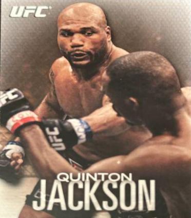 Quinton Jackson 2012 Topps UFC Knockout Base #19 Gold