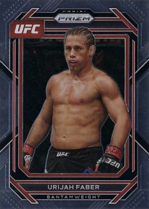 Urijah Faber 2023 Panini Prizm UFC Base #146 Hyper
