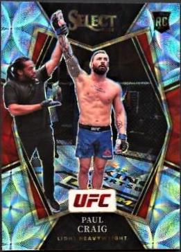 Paul Craig 2022 Panini Select UFC Premier Level #195 Scope