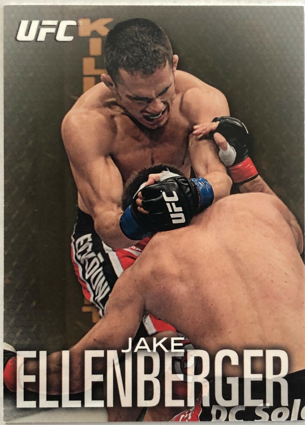 Jake Ellenberger 2012 Topps UFC Knockout Base #17 Silver