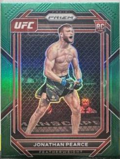 Jonathan Pearce 2023 Panini Prizm UFC Base #179 Green