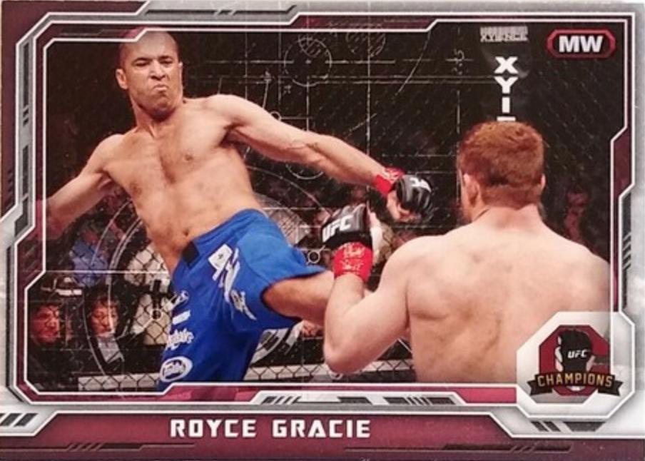 Royce Gracie 2014 Topps UFC Champions Base #1 Red