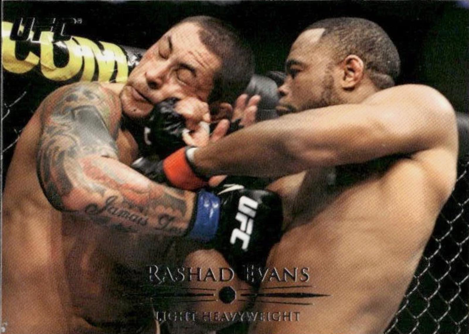 Rashad Evans 2011 Topps UFC Title Shot Base #37 Red